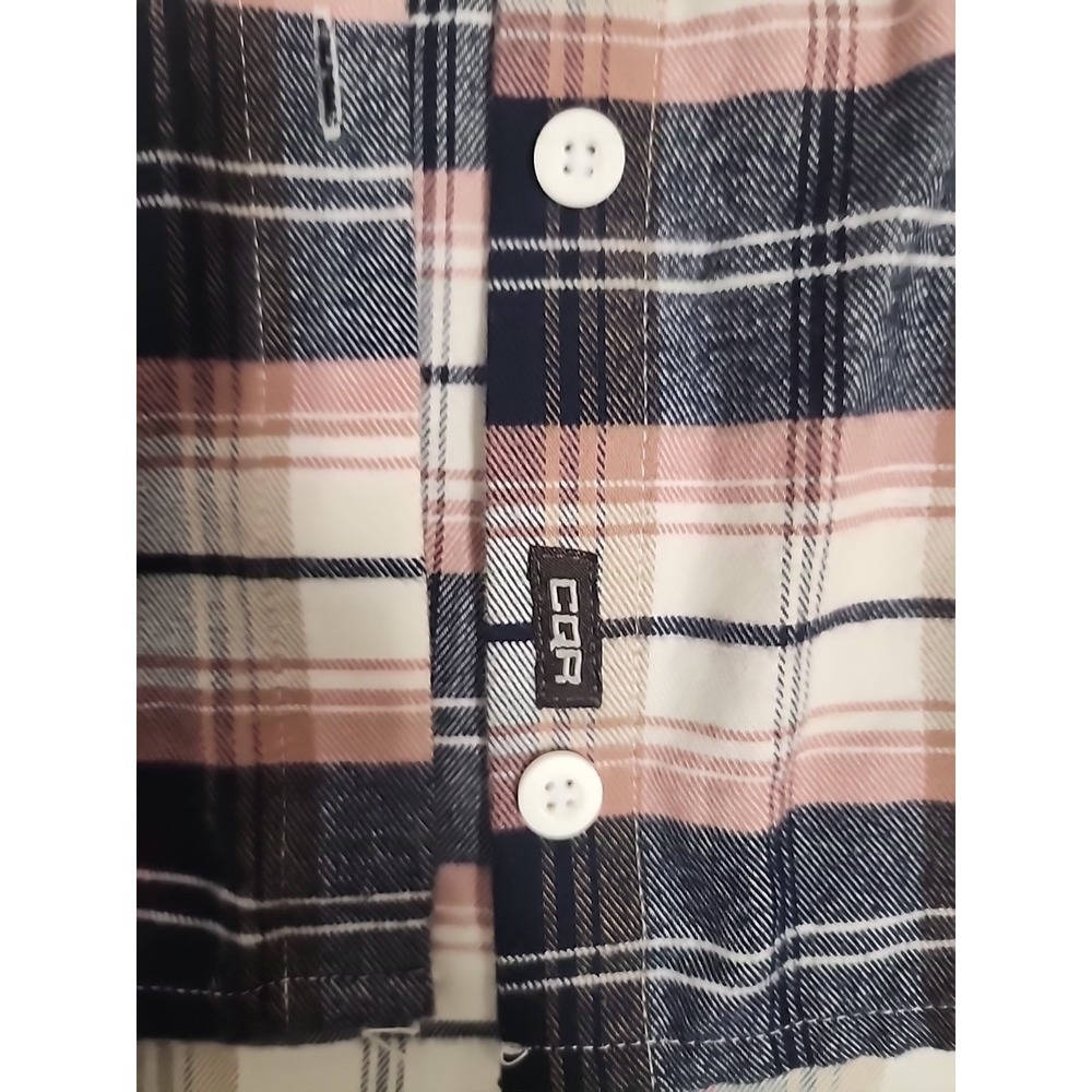 CQR Flannel Shirt With‎ Hood Size M. Button Down. - Picture 2 of 9